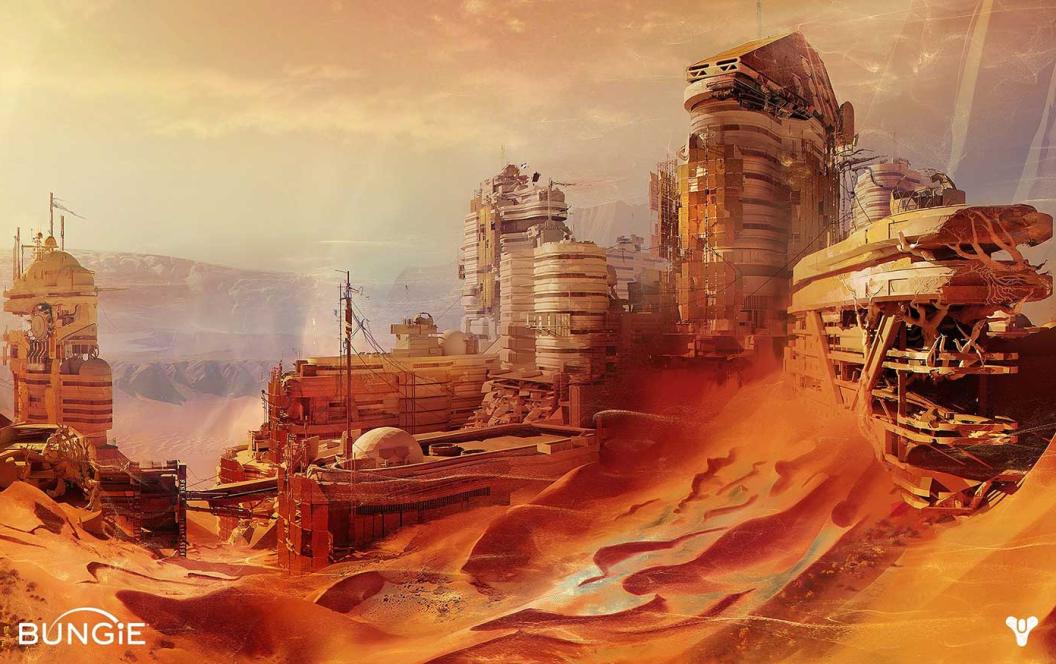 Captura de pantalla del videojuego Destiny, desarrollado por Bungie.